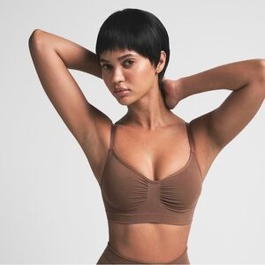 NWT Skims Seamless Sculpt Bra Bralette Jasper XS
